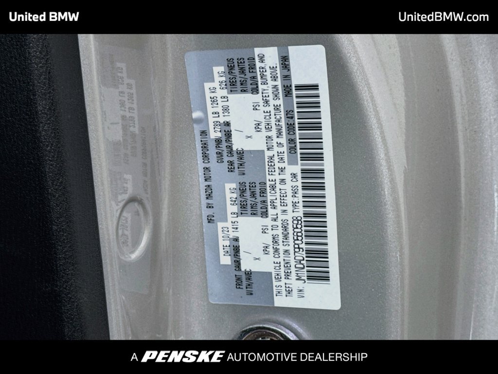 Used 2023 MAZDA MX-5 Miata Grand Touring RWD image 20