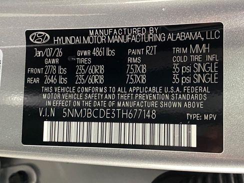Certified 2026 Hyundai Tucson SEL AWD/4WD image 32