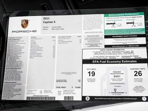 Used 2011 Porsche Cayman S image 40