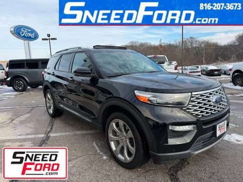 Used 2020 Ford Explorer Platinum w/ Premium Technology Package image 1