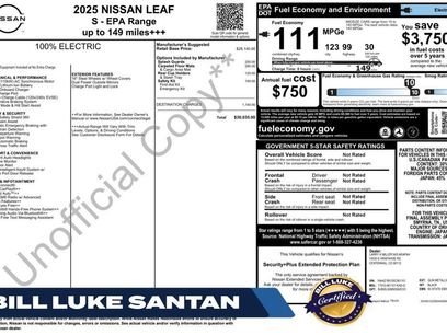 Used 2025 Nissan Leaf S