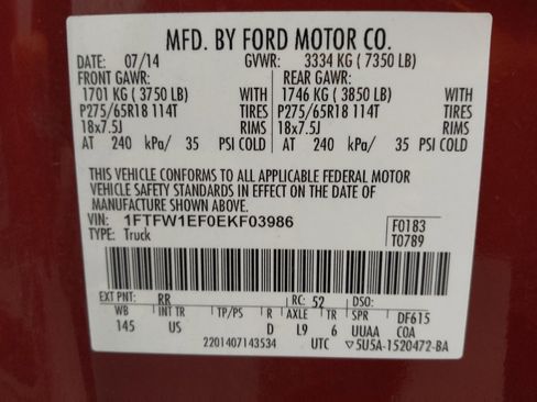 Used 2014 Ford F150 XLT w/ XLT Chrome Package AWD/4WD image 33