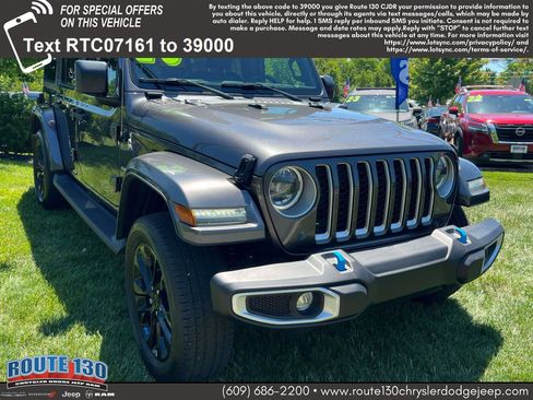 Used 2023 Jeep Wrangler Unlimited Sahara w/ Cold Weather Group AWD/4WD image 1