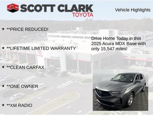 Used 2025 Acura MDX FWD image 12