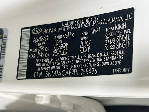 Used 2023 Hyundai Tucson SE AWD/4WD image 29