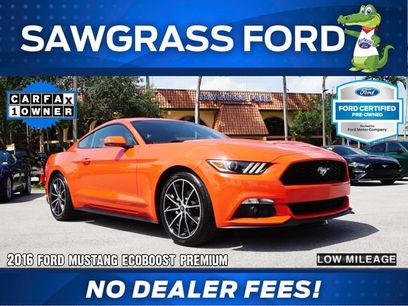 Used 2016 Ford Mustang Premium w/ Equipment Group 201A