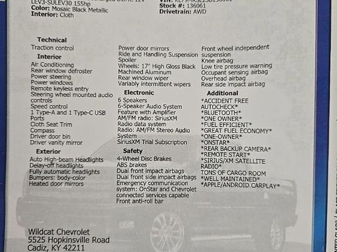 Used 2025 Chevrolet TrailBlazer LT image 32