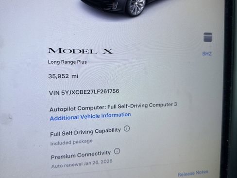 Used 2020 Tesla Model X Long Range image 7
