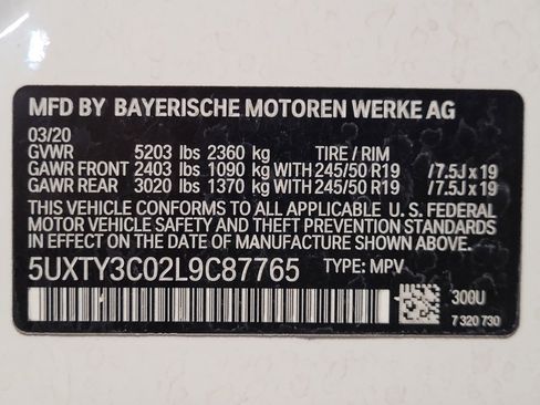 Used 2020 BMW X3 sDrive30i w/ Convenience Package RWD image 33