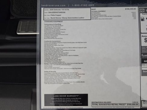 New 2026 Land Rover Defender 110 OCTA image 35