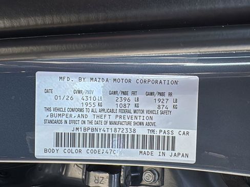 New 2026 MAZDA MAZDA3 Hatchback w/Premium Plus Pkg image 20