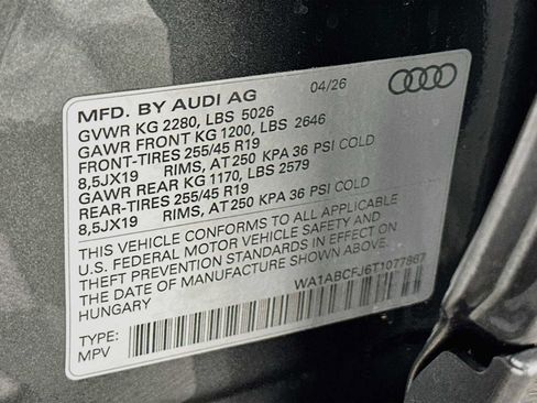 New 2026 Audi Q3 quattro 2.0T AWD/4WD image 31