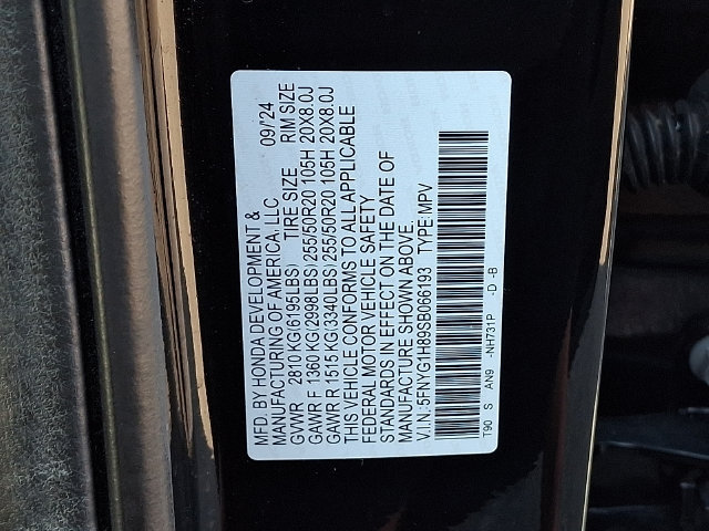 Used 2025 Honda Pilot Elite image 27