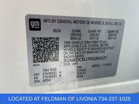 Used 2024 Chevrolet Blazer EV RS image 31