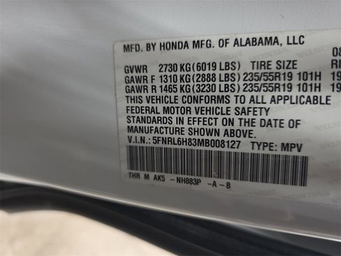 Used 2021 Honda Odyssey Touring image 40