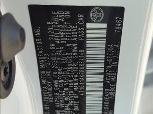 Certified 2024 Toyota Camry SE FWD image 28