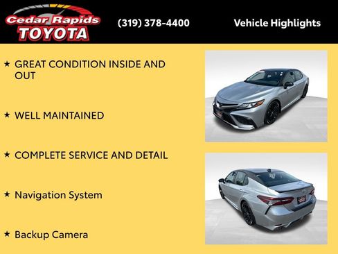 Certified 2023 Toyota Camry XSE w/ Navigation Package FWD image 9