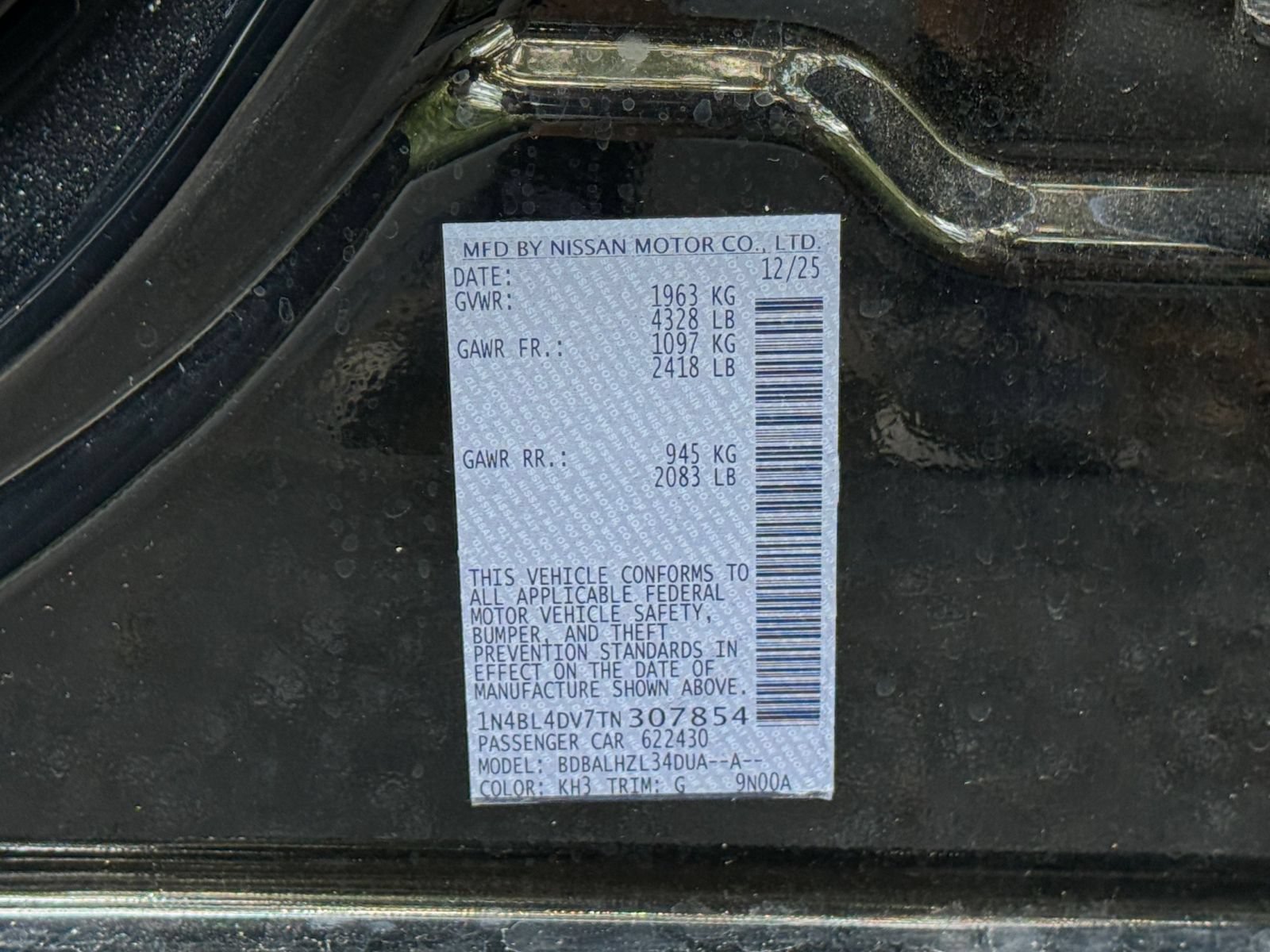 Used 2026 Nissan Altima 2.5 SV FWD image 26