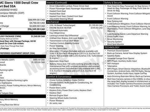 Used 2025 GMC Sierra 1500 Denali w/ Technology Package AWD/4WD image 3