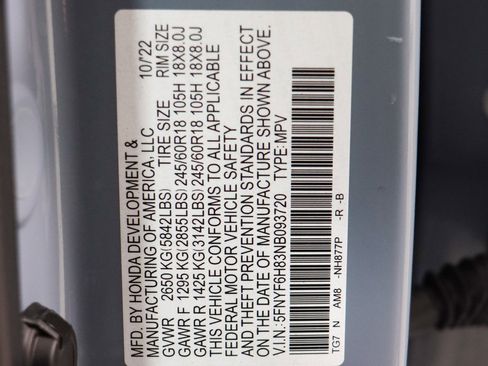 Used 2022 Honda Pilot TrailSport image 36