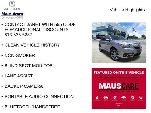 Used 2016 Acura MDX SH-AWD image 8