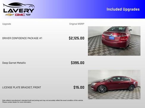 Used 2016 Buick LaCrosse Sport Touring w/ Driver Confidence Package #1 image 7