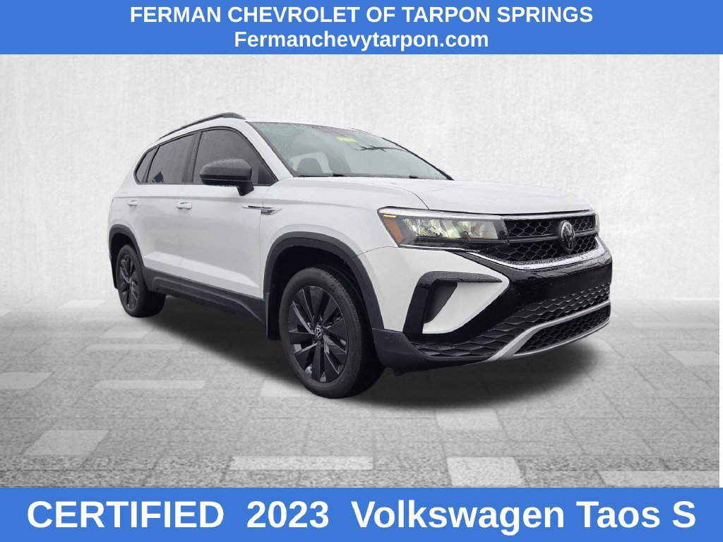 Used 2023 Volkswagen Taos S FWD image 1