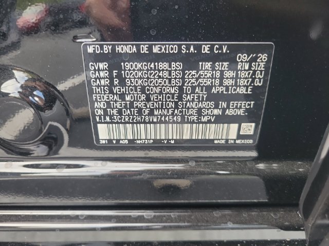 New 2027 Honda HR-V EX-L image 41