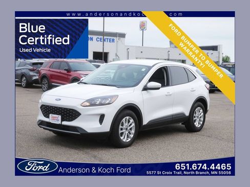 Certified 2021 Ford Escape SE AWD/4WD image 1