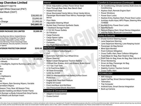 New 2026 Jeep Cherokee Limited image 6