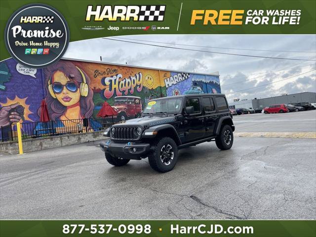 Certified 2024 Jeep Wrangler Unlimited Rubicon 4xe AWD/4WD image 1