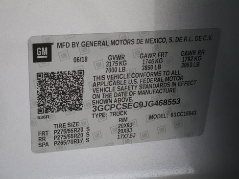 Used 2018 Chevrolet Silverado 1500 LTZ w/ Texas Edition image 21