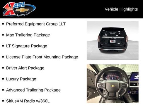 Certified 2021 Chevrolet Tahoe LT w/ LT Signature Package image 2