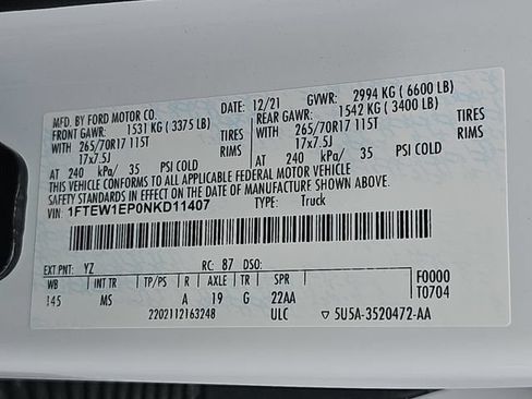 Certified 2022 Ford F150 XLT w/ Trailer Tow Package AWD/4WD image 36