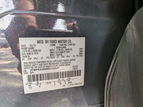 Used 2021 Ford Edge SEL w/ Cargo Accessory Package AWD/4WD image 32