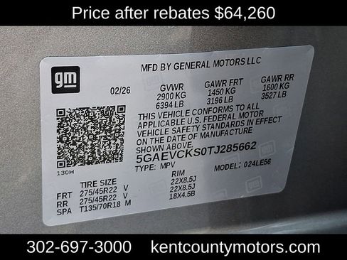 New 2026 Buick Enclave Avenir w/ Super Cruise Package image 21