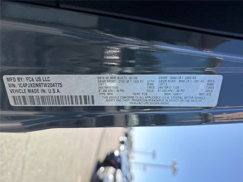 New 2026 Jeep Wrangler Sport image 32