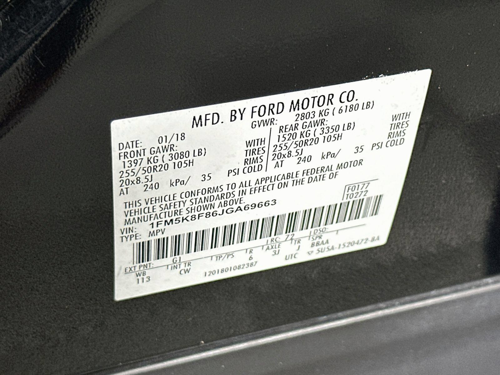 Used 2018 Ford Explorer Limited AWD/4WD image 36