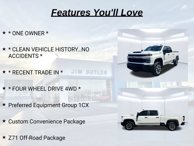 Used 2024 Chevrolet Silverado 2500 Custom w/ Custom Convenience Package AWD/4WD image 10