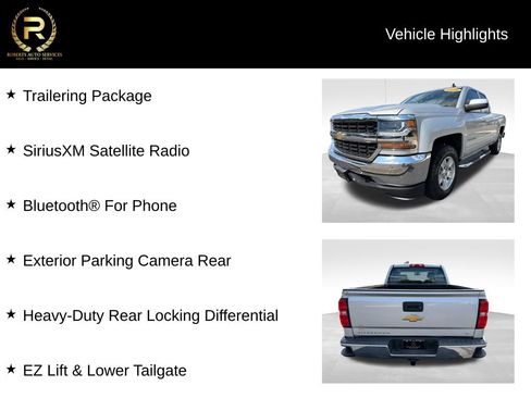 Used 2018 Chevrolet Silverado 1500 LT w/ Trailering Package AWD/4WD image 9