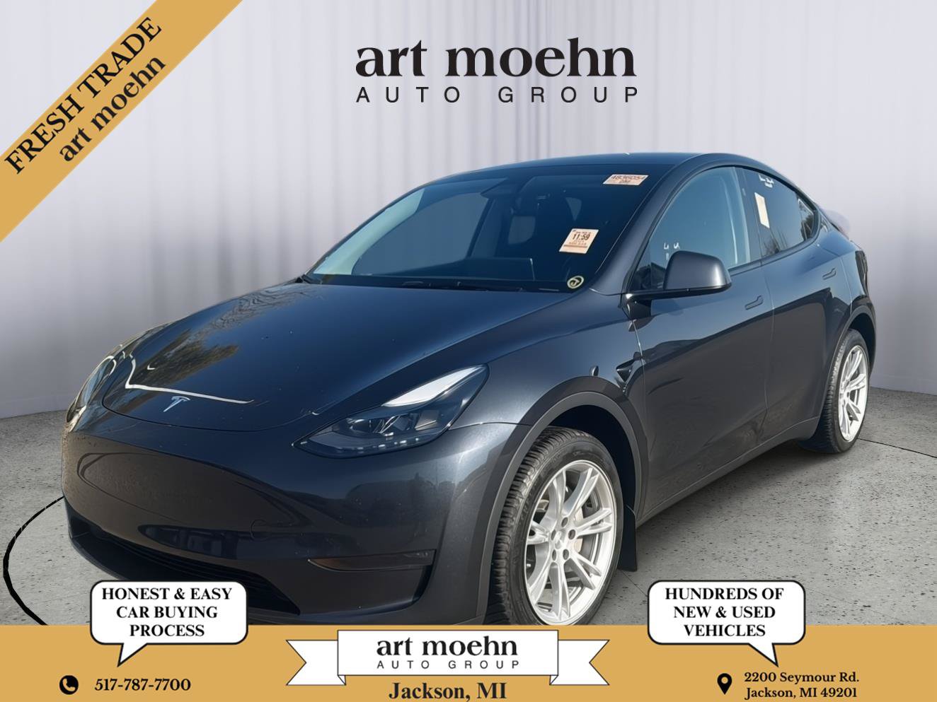 Used 2024 Tesla Model Y Long Range AWD/4WD image 1