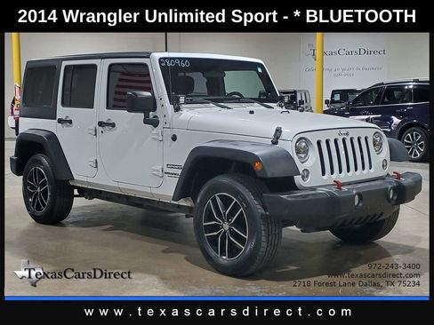 Used 2014 Jeep Wrangler Unlimited Sport w/ Connectivity Group image 3