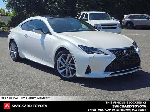 Used 2021 Lexus RC 300 w/ Accessory Package 2 RWD image 1