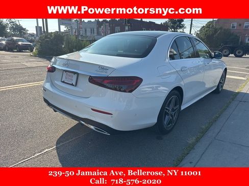 Used 2022 Mercedes-Benz E 350 4MATIC Sedan w/ AMG Line Exterior image 5