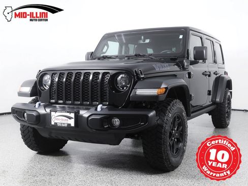 Used 2023 Jeep Wrangler Unlimited w/ Sun & Screen Package AWD/4WD image 1