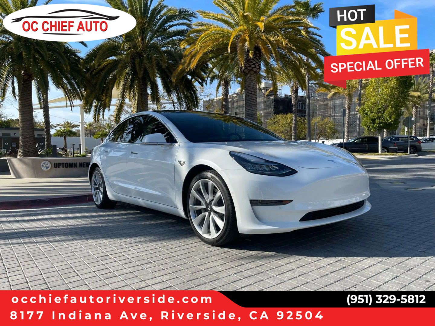 Used 2018 Tesla Model 3 Performance AWD/4WD image 1