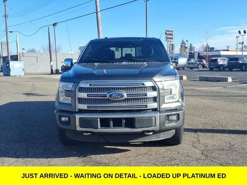 Used 2016 Ford F150 Platinum w/ Trailer Tow Package image 2
