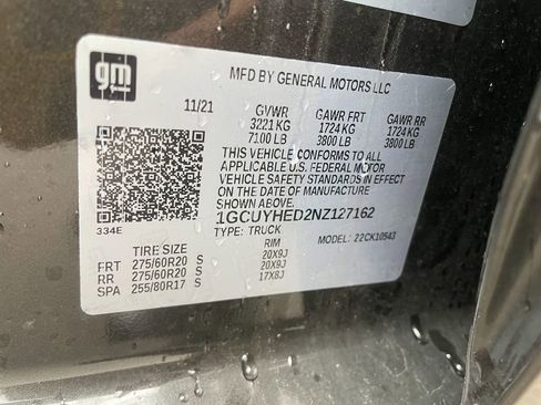 Used 2022 Chevrolet Silverado 1500 High Country w/ Z71 Off-Road Package AWD/4WD image 33