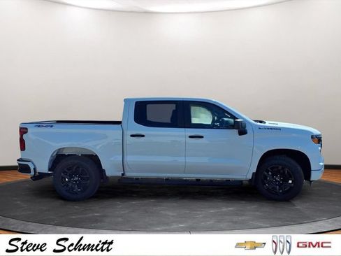 New 2026 Chevrolet Silverado 1500 Custom w/ Turbomax Blackout Package AWD/4WD image 23