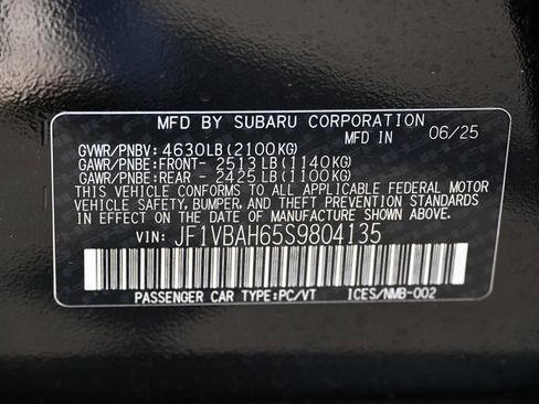 New 2025 Subaru WRX Premium image 20